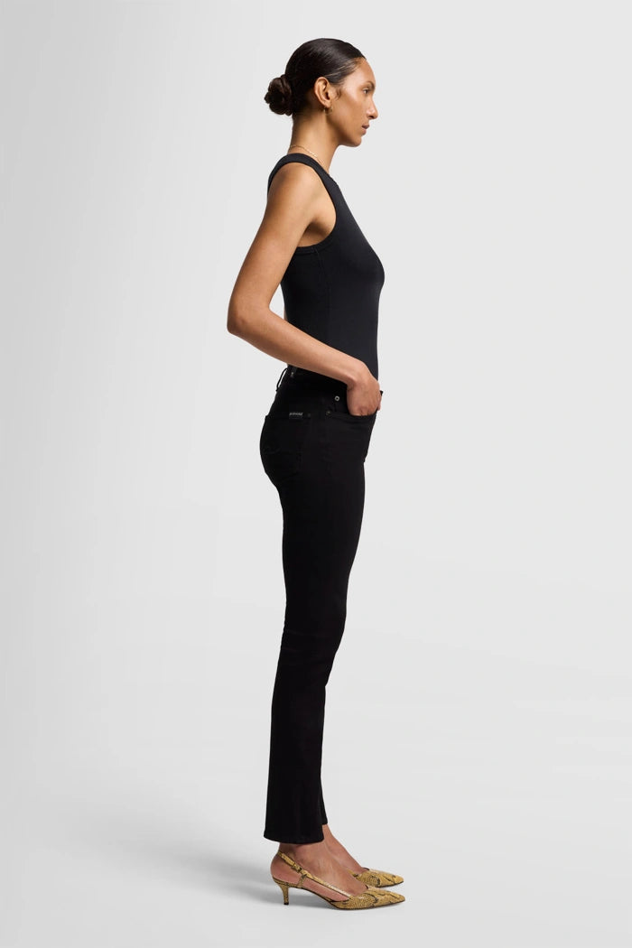 High Waist Super Skinny Black
