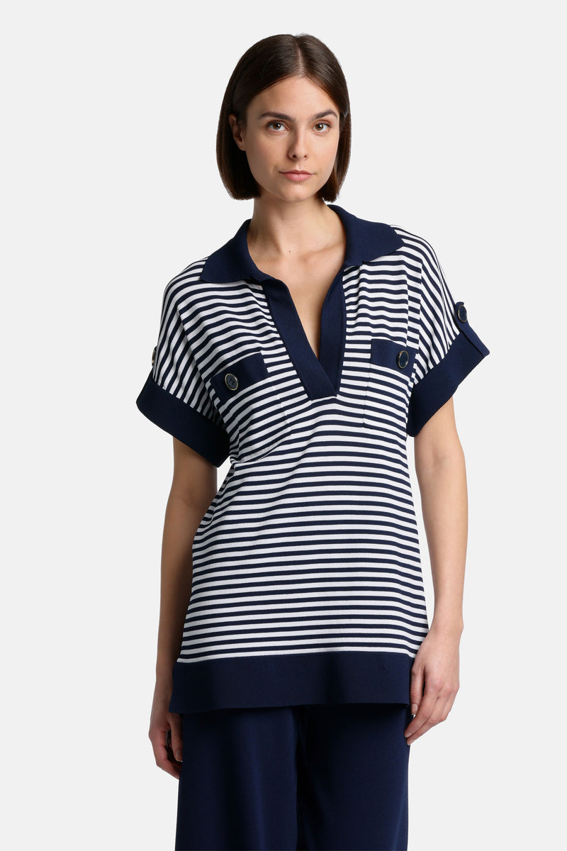 Caio Knit Polo shirt