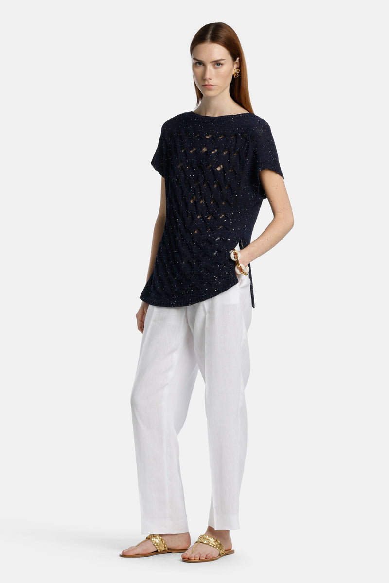 Cannello Cable Knit Pullover