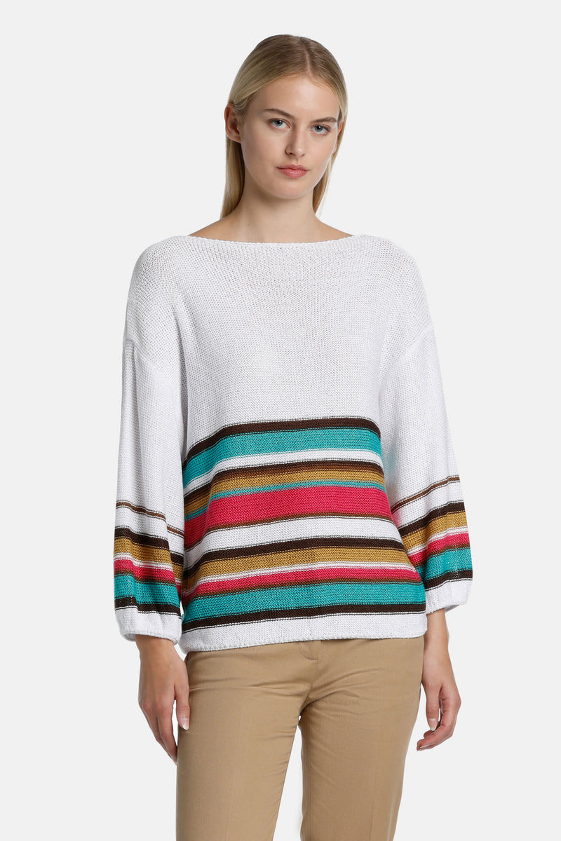 Colors Flared Pullover Knit