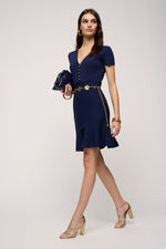 Ceratura V-neck Dress