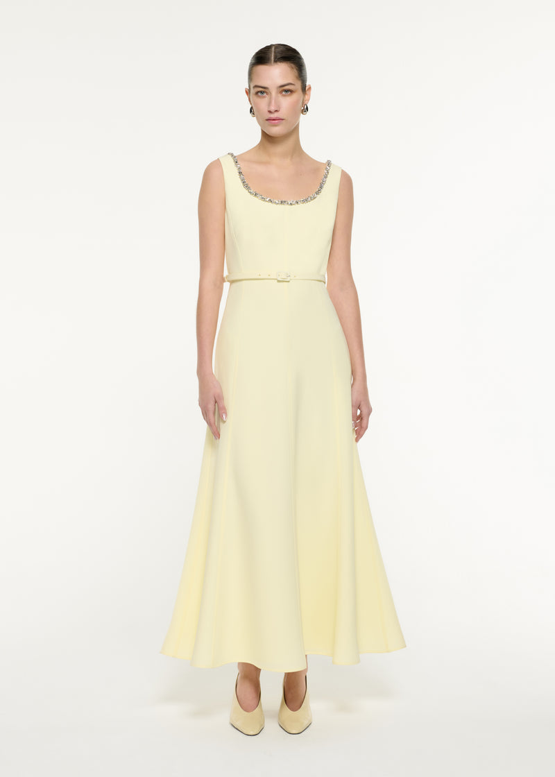 Embellished Midi Dress
