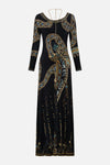 Jersey Dress with chain