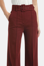 Osten Trousers - Burgundy