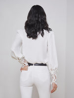 Ava silk blouse