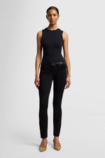 High Waist Super Skinny Black