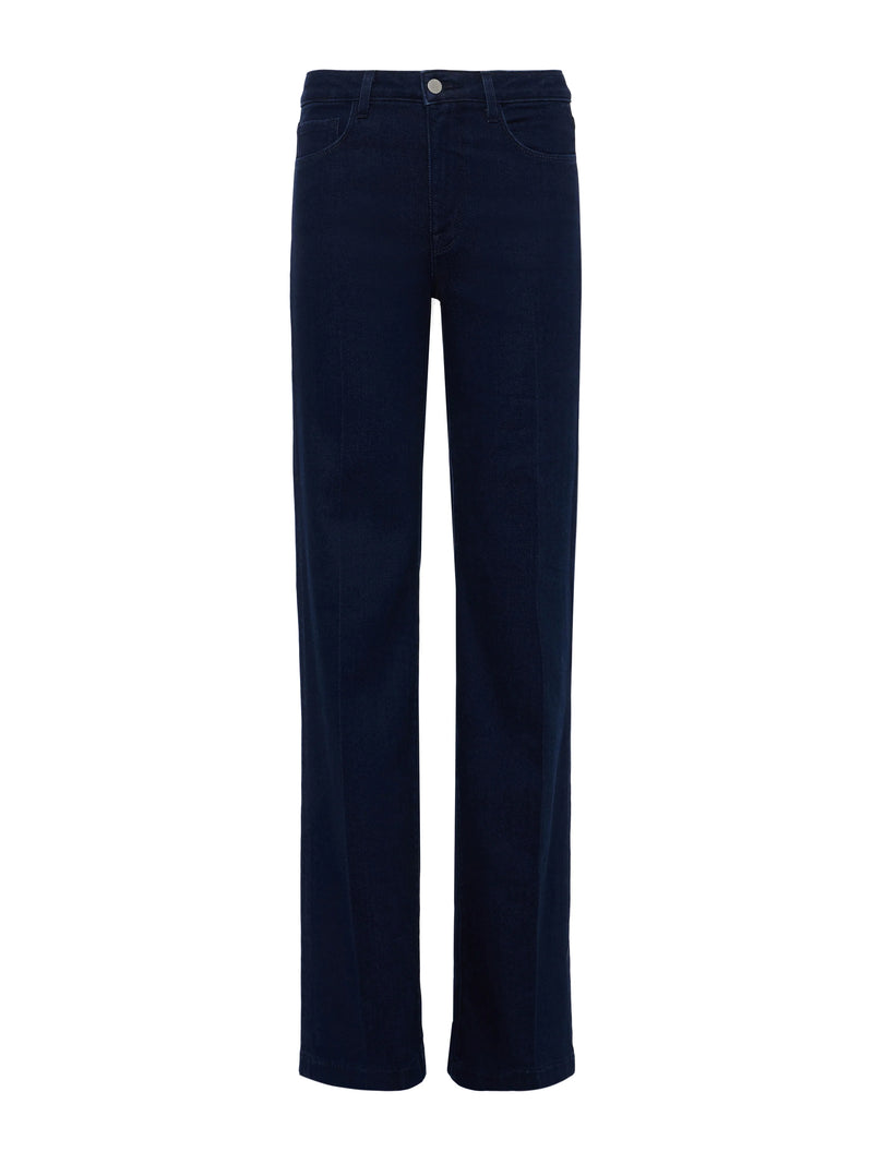 Clayton High Rise Wide Leg Navy