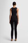 High Waist Super Skinny Black