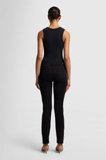 High Waist Super Skinny Black