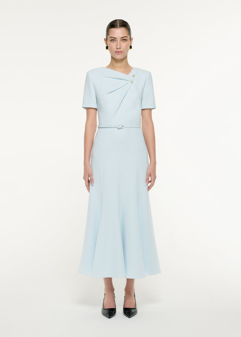 Cady belted Midi Dress