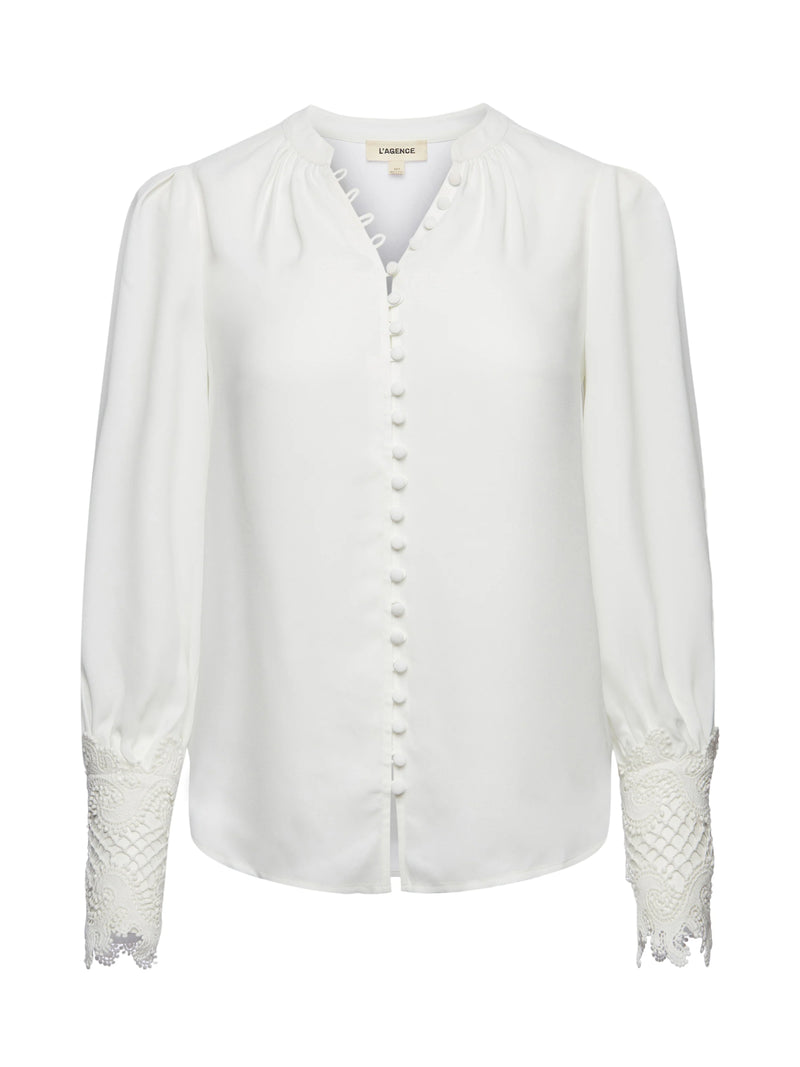 Ava silk blouse