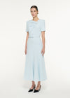 Cady belted Midi Dress