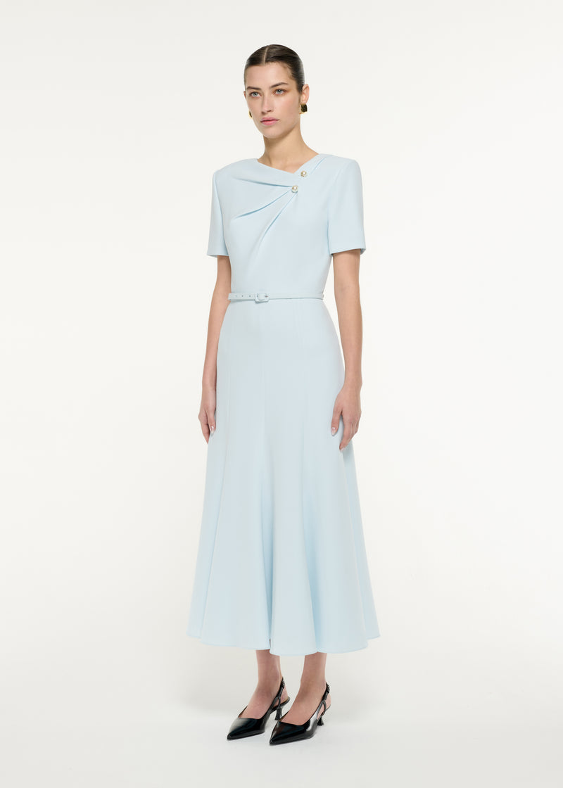 Cady belted Midi Dress