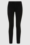High Waist Super Skinny Black