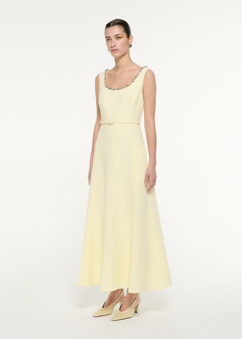 Embellished Midi Dress