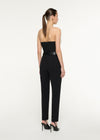 Flower Drape Crepe Top