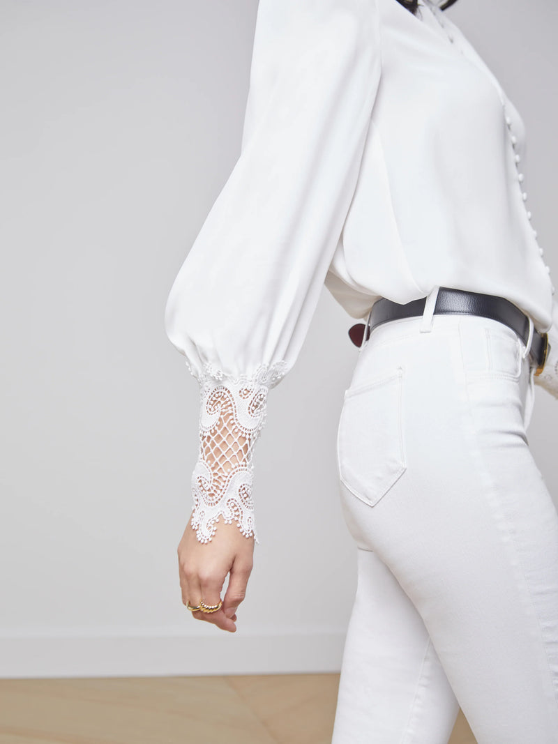 Ava silk blouse
