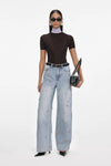 Embellished Wide Leg Jeans