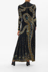 Jersey Dress with chain