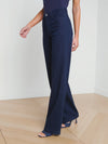 Clayton High Rise Wide Leg Navy