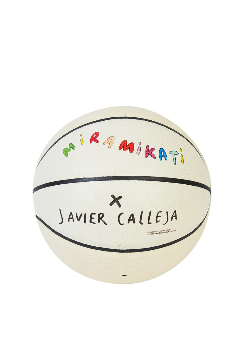 Mira Mikati x Javier Calleja Printed Basketball Cream
