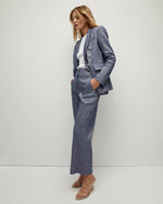 Miller Dickey Jacket - Blue Linen