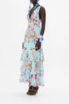 Tiered Ruffle Hem Dress