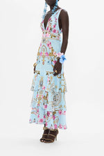 Tiered Ruffle Hem Dress
