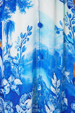 Long Button Front Dress