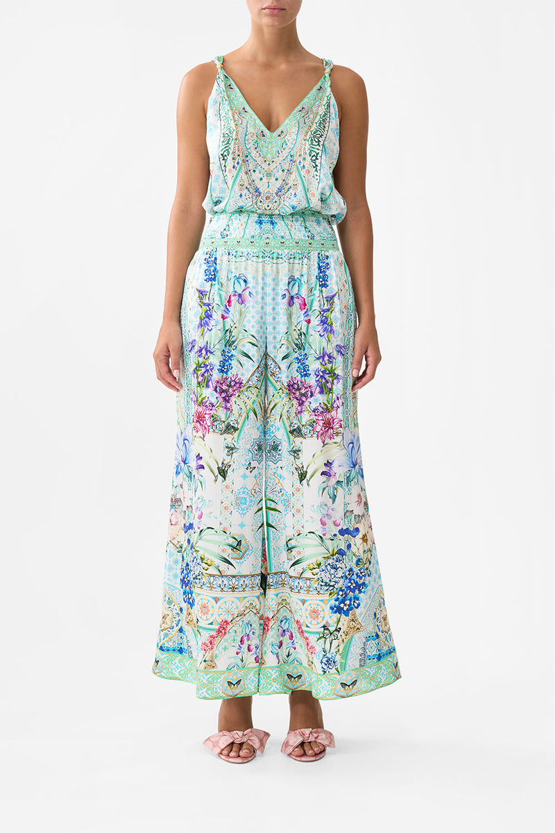 Shirred Waist Pant