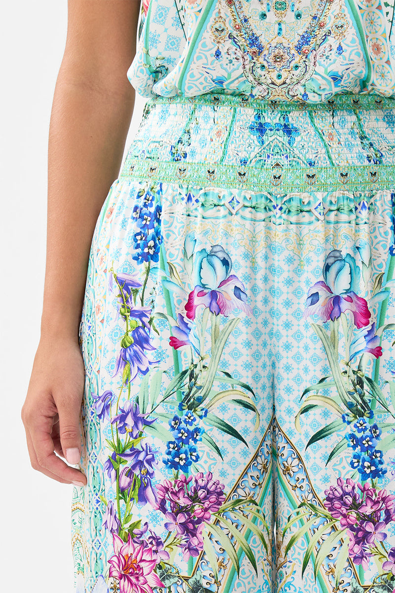 Shirred Waist Pant