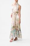Necktie Dress With Elasticated Waist