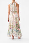 Necktie Dress With Elasticated Waist