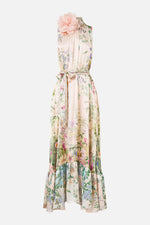 Necktie Dress With Elasticated Waist