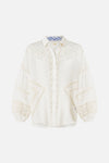 Balloon Sleeve Shirt Blouse