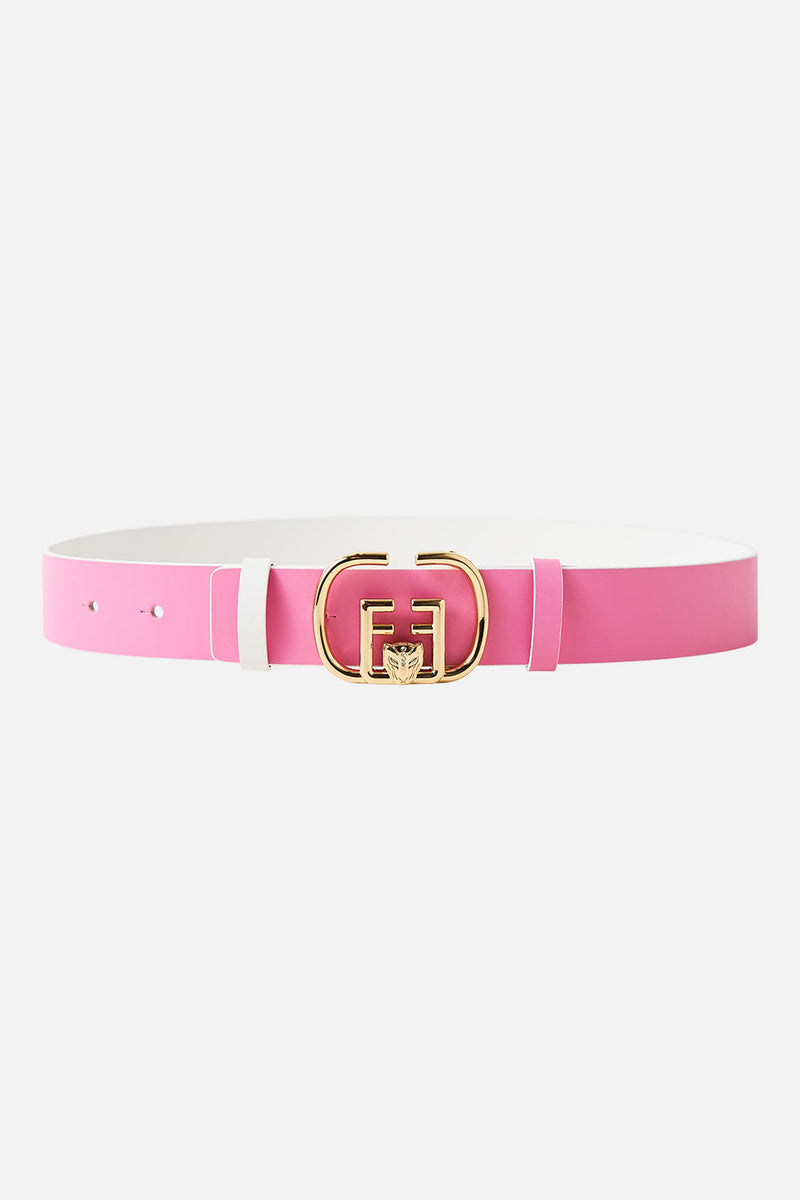 Reversible Monogram Buckle Belt