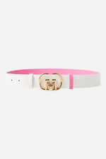 Reversible Monogram Buckle Belt