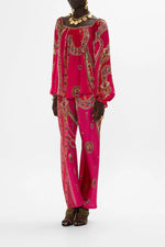 Silk Kissed by a cobra Blouse