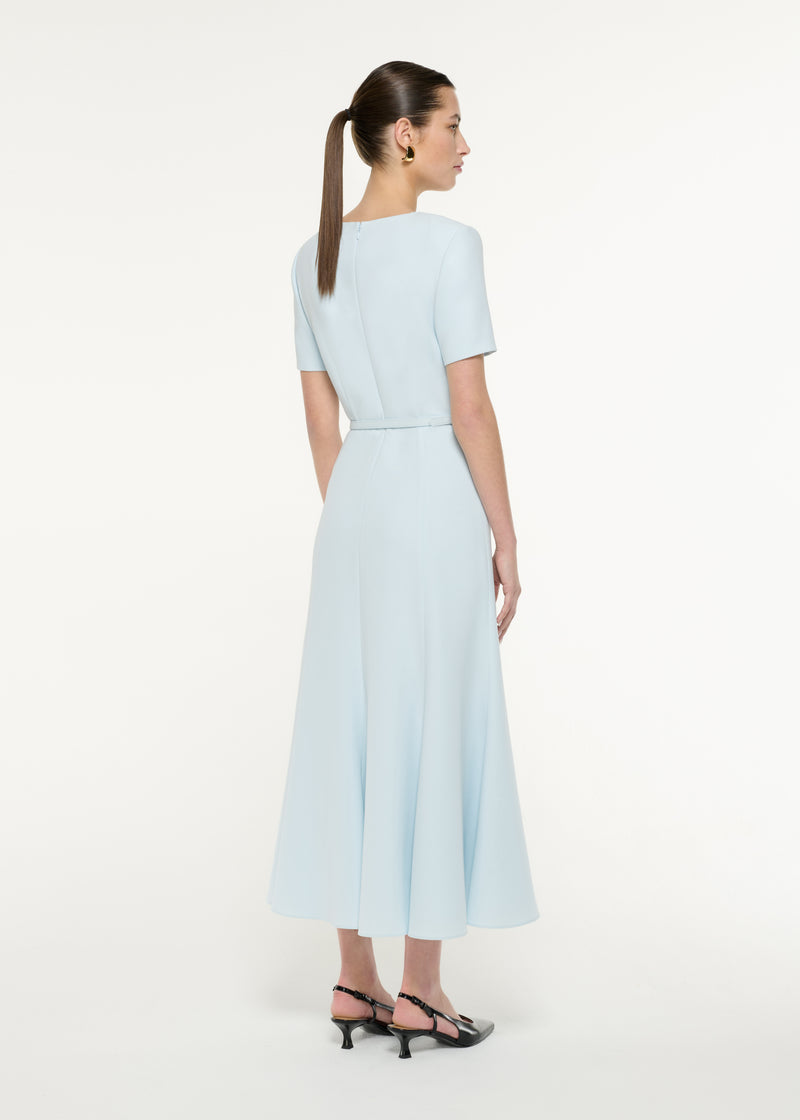 Cady belted Midi Dress
