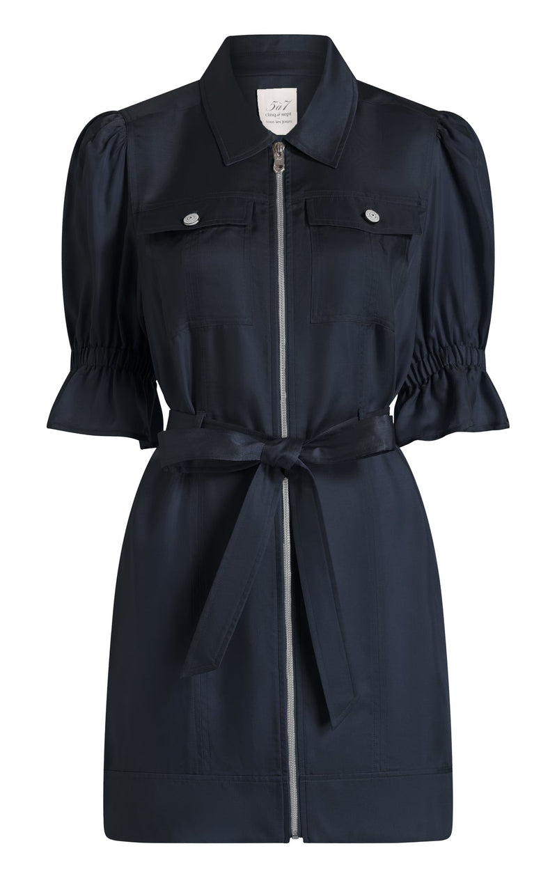 Holly Dress Navy