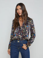 Tyler silk blouse