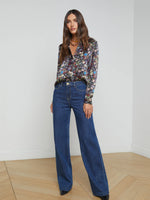Tyler silk blouse