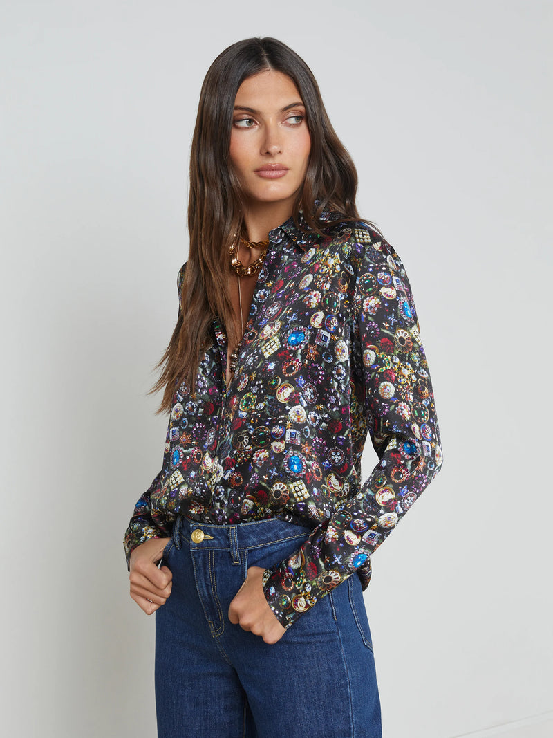 Tyler silk blouse