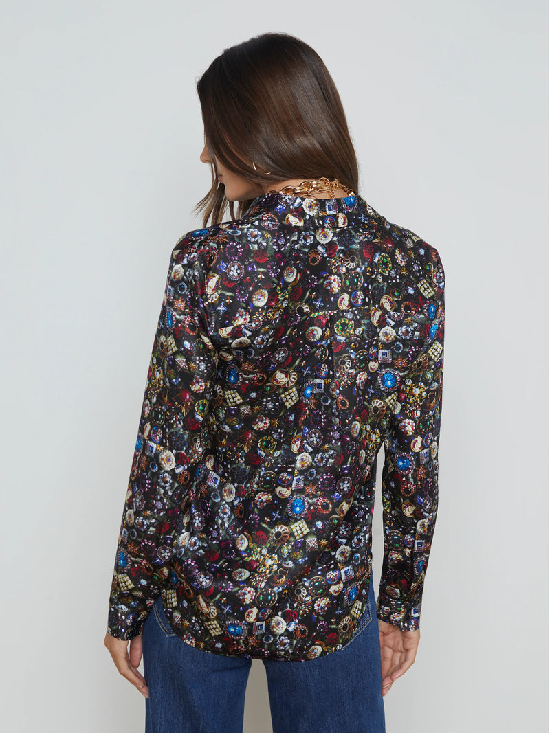 Tyler silk blouse