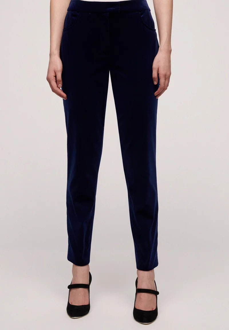 Ofride Velvet Trouser Cigarette leg