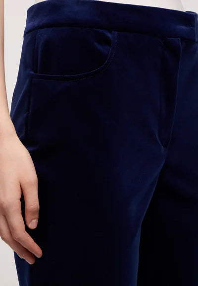 Ofride Velvet Trouser Cigarette leg