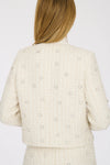 Pearl Encrusted Tweed Jacket