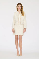 Pearl Encrusted Tweed Jacket