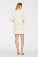 Pearl Encrusted Tweed Jacket