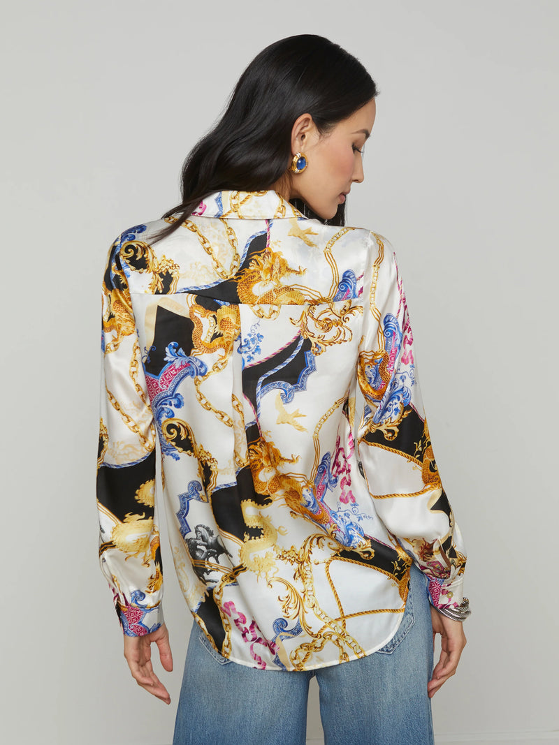 Tyler silk blouse